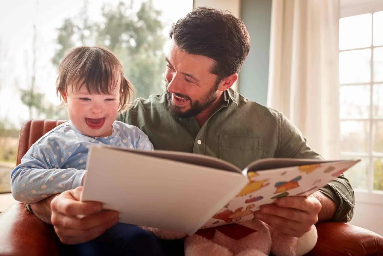 NDIS plan managed family reading together